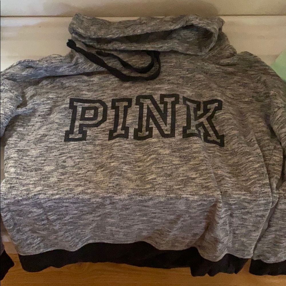 High neck PINK Victoria’s Secret sweatshirt
